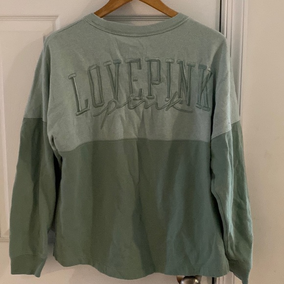 VS PINK Varsity Crew Sweatshirt - Picture 4 of 7